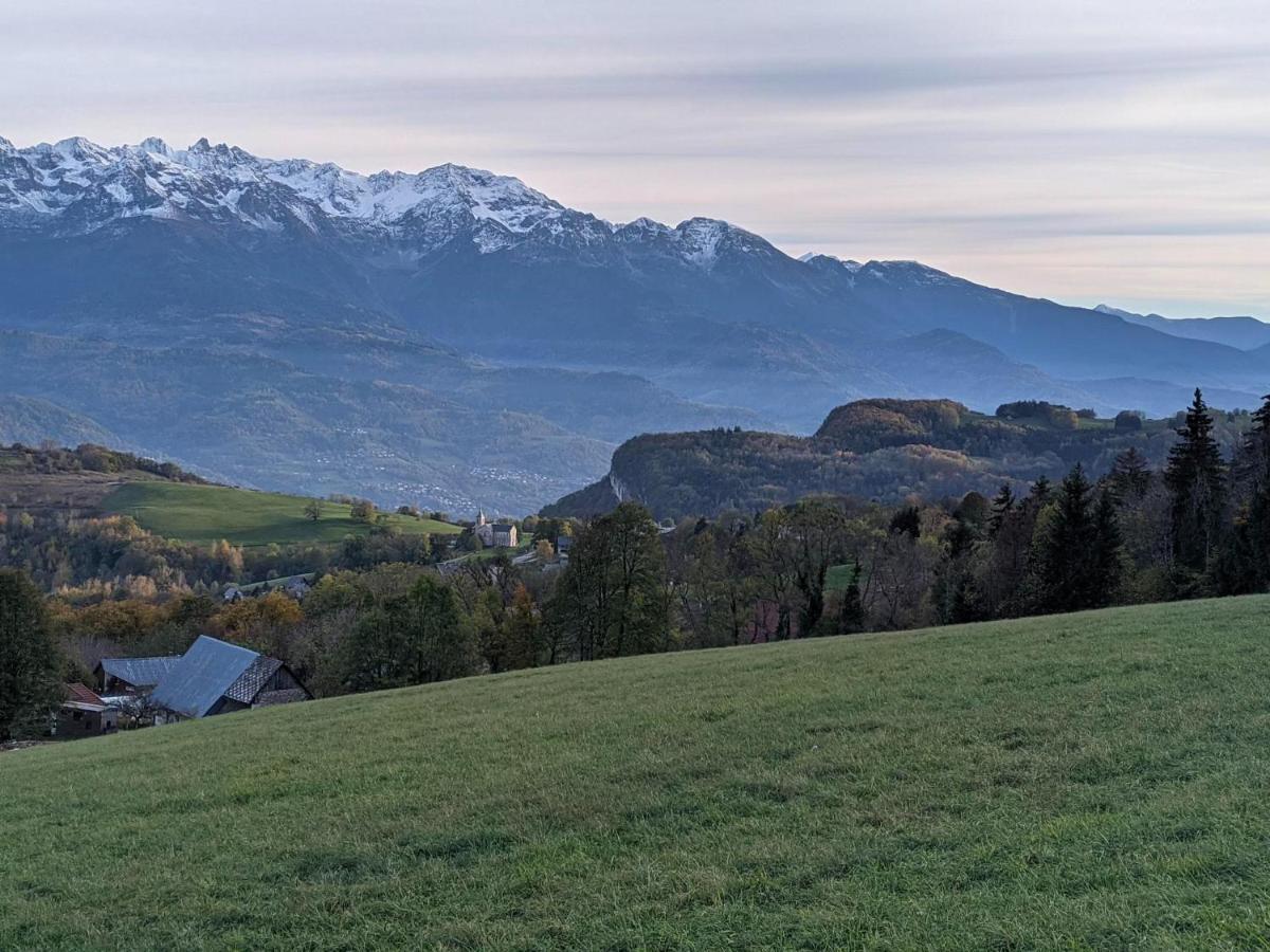 Appartement De Plain-Pied En Montagne Avec Vue Merveilleuse Sur Le Massif De Belledonne Saint Bernard du Touvet Eksteriør billede