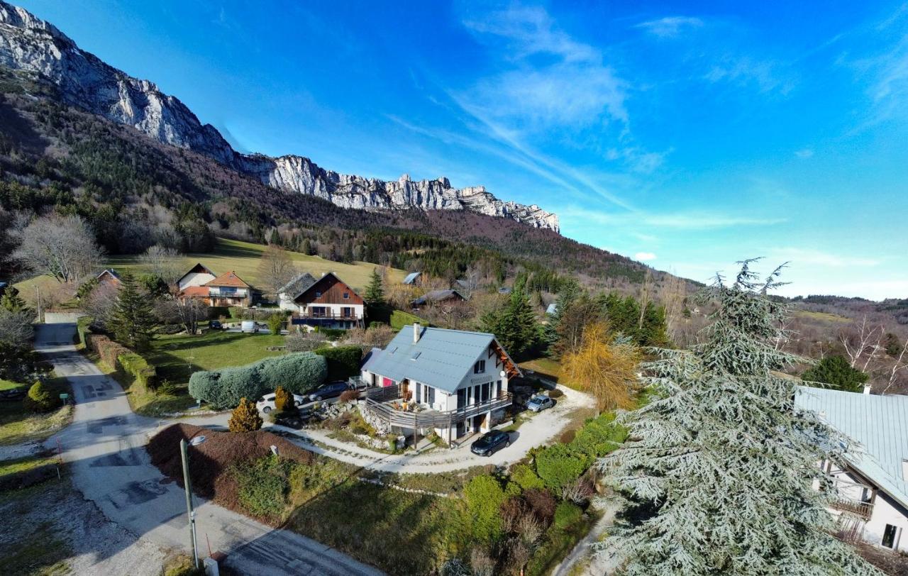 Appartement De Plain-Pied En Montagne Avec Vue Merveilleuse Sur Le Massif De Belledonne Saint Bernard du Touvet Eksteriør billede