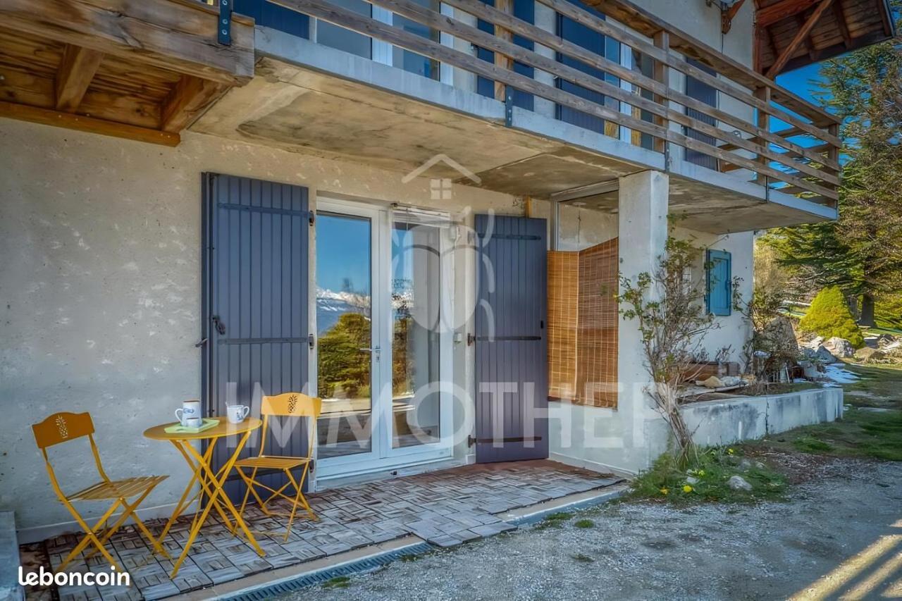 Appartement De Plain-Pied En Montagne Avec Vue Merveilleuse Sur Le Massif De Belledonne Saint Bernard du Touvet Eksteriør billede
