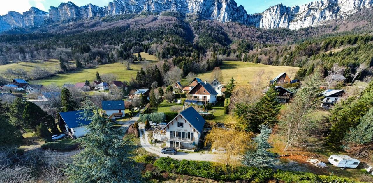 Appartement De Plain-Pied En Montagne Avec Vue Merveilleuse Sur Le Massif De Belledonne Saint Bernard du Touvet Eksteriør billede