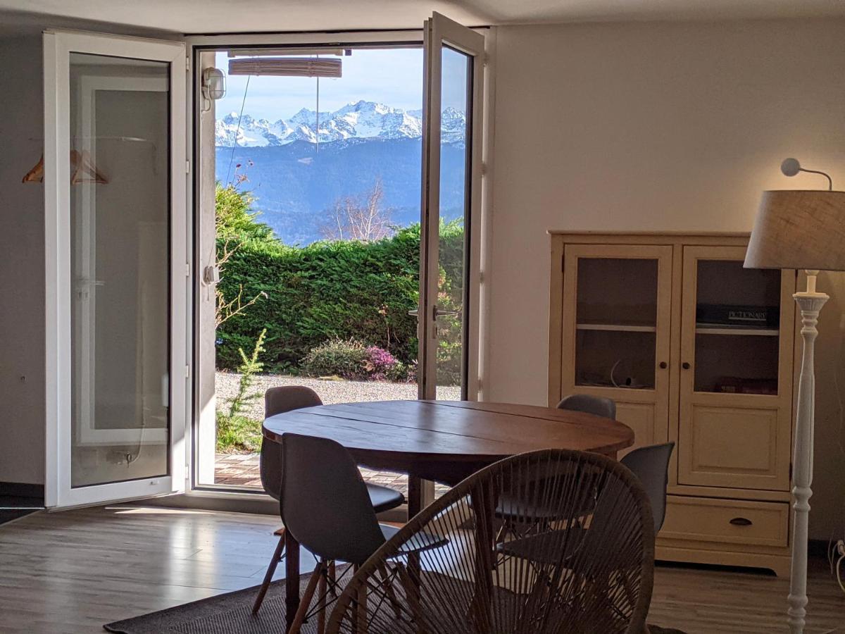 Appartement De Plain-Pied En Montagne Avec Vue Merveilleuse Sur Le Massif De Belledonne Saint Bernard du Touvet Eksteriør billede
